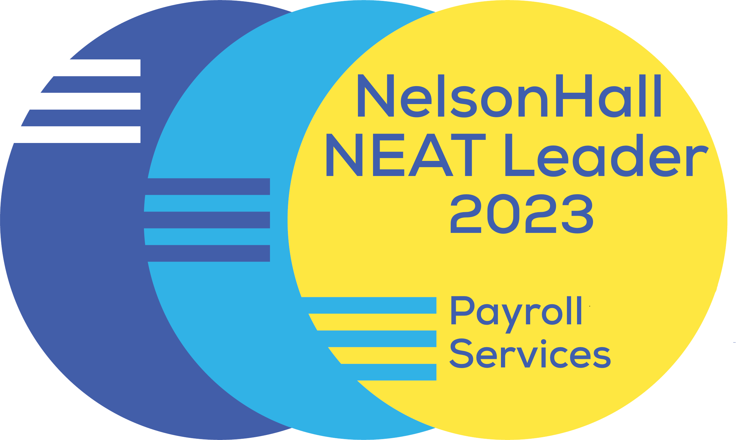 NelsonHall NEAT Leader 2023 logo
